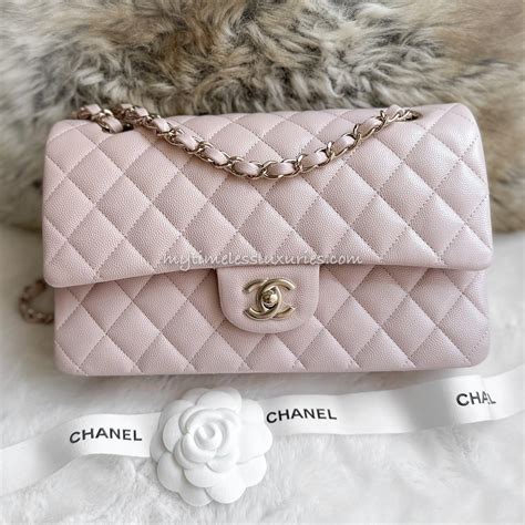 chanel classic flap rose clair|Chanel flap.